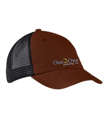 Washed Hemp Soft Mesh Trucker Cap